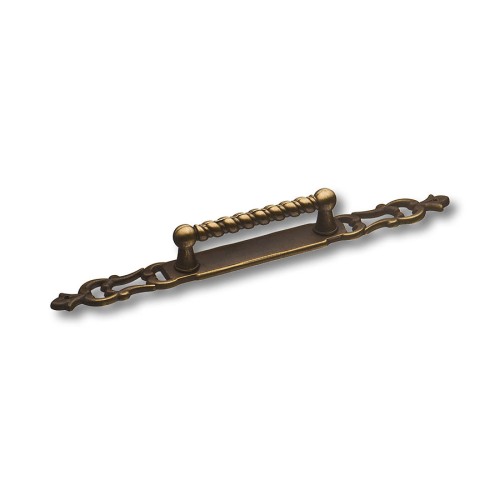 Ручка скоба 7335.0185.001 цвет античная бронза 185 мм, крепление 64 мм