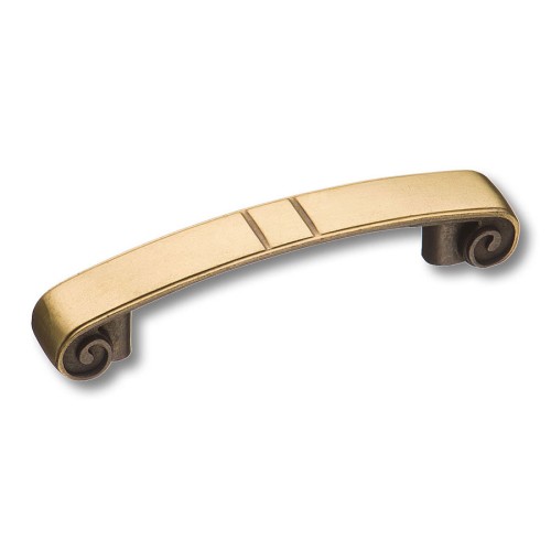 Ручка скоба 7b26.0064.001 цвет античная бронза длина 90 мм, крепление 64 мм