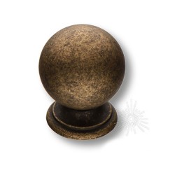 Ручка классика кнопка 8352-831 цвет старая бронза диаметр 28 мм