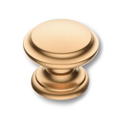 Ручка классика кнопка 8462-200 цвет сатиновое золото диаметр 30 мм