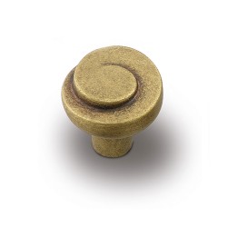 Ручка классика кнопка 8871-831 цвет старая бронза диаметр 30 мм 