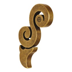 Ручка скоба Z-450-A6-70000 цвет античная бронза длина 95 мм, крепление 32 мм