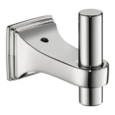 Крючок мебельный 1001 001 CR цвет глянцевый хром однорожковый длина 76 мм