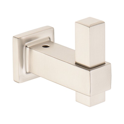 Крючок мебельный 1006 001 NBM цвет матовый никель однорожковый 73 мм