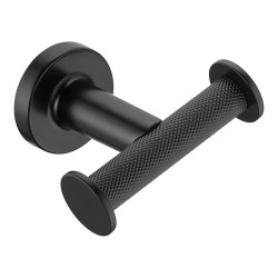 Крючок мебельный 1013 012 AL6 цвет черный длина 81 мм 