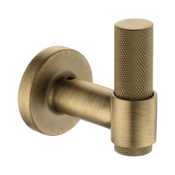 Крючок мебельный 1035 001 ABM цвет античная бронза однорожковый 70 мм 