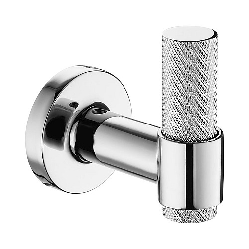 Крючок мебельный 1035 001 CR цвет глянцевый хром однорожковый 70 мм 