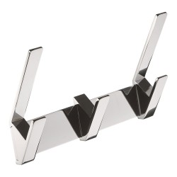 Вешалка 2812 0240 0001 CR-CR-CR цвет глянцевый хром пяти рожковая длина 240 мм Вешалка 2812 0240 0001 CR-CR-CR цвет глянцевый хром пяти рожковая длина 240 мм