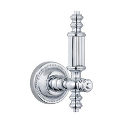 Крючок мебельный 3506-12-005 цвет глянцевый хром однорожковый длина 115 мм