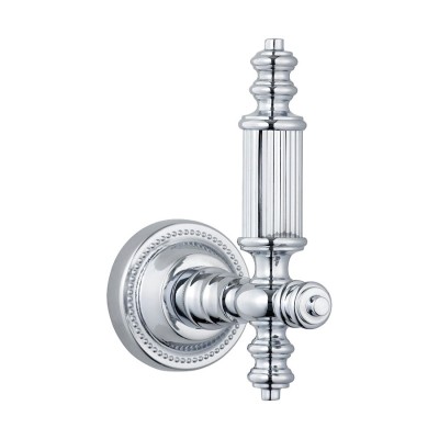 Крючок мебельный 3506-12-005 цвет глянцевый хром однорожковый длина 115 мм