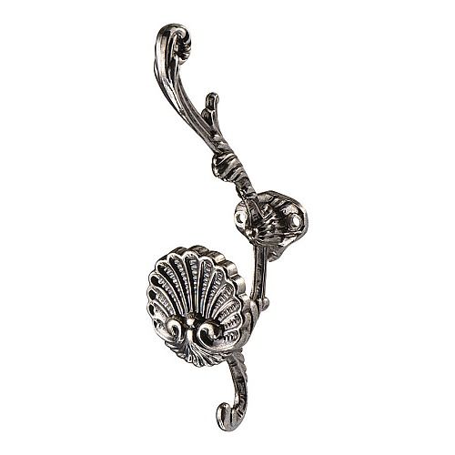 Крючок мебельный 4210.0170.094 цвет старое серебро трехрожковый 170 мм  