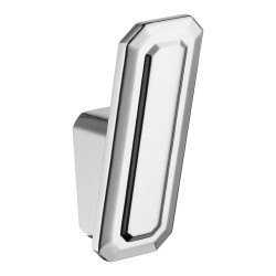 Крючок мебельный 7101 010MP02 цвет глянцевый хром однорожковый 70 мм