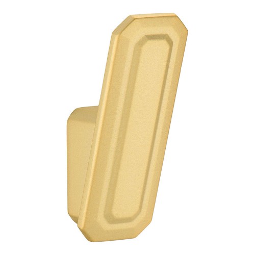 Крючок мебельный 7101 010PC35 цвет матовое золото однорожковый 70 мм 