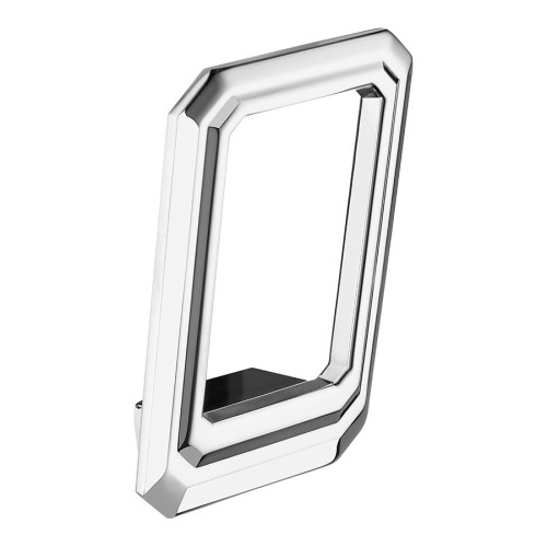 Крючок мебельный 7101 020MP02 цвет глянцевый хром однорожковый длина 106 мм