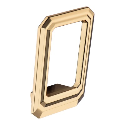 Крючок мебельный 7101 020MP11 цвет глянцевое золото однорожковый длина 106 мм