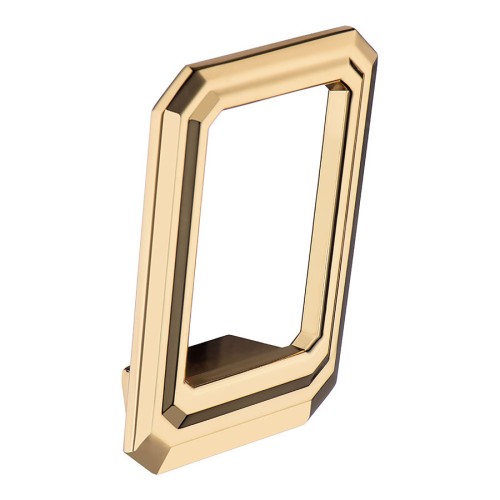 Крючок мебельный 7101 020MP11 цвет глянцевое золото однорожковый длина 106 мм