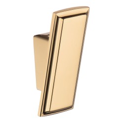 Крючок мебельный 7104 010MP11 цвет глянцевое золото однорожковый 70 мм