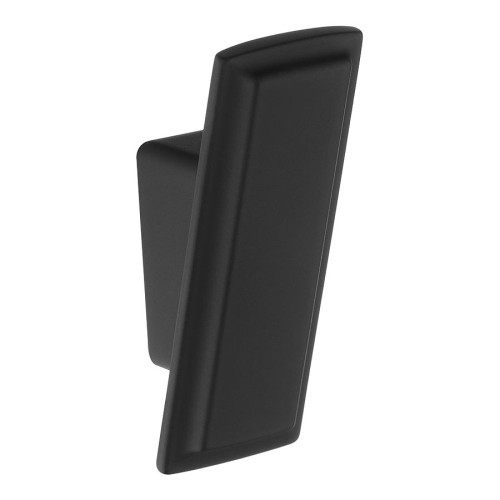 Крючок мебельный 7104 010MP24 цвет черный однорожковый 70 мм