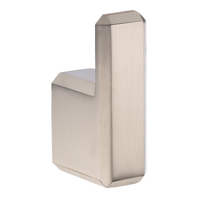 Крючок мебельный 7106 010MP08 цвет сатинированный никель однорожковый 61 мм 