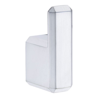 Крючок мебельный 7106 010MP19 цвет сатинированный хром однорожковый 61 мм