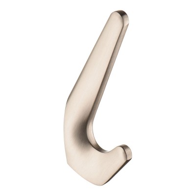 Крючок мебельный 7113 010MP08 цвет никель двухрожковый 115 мм