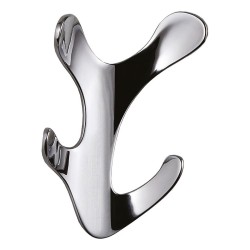 Крючок мебельный 723MP02 цвет глянцевый хром четырехрожковый длина 117 мм