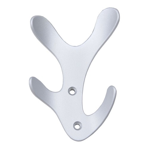 Крючок мебельный 723MP05 цвет матовый хром четырехрожковый длина 117 мм