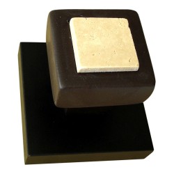 Вешалка керамическая 917CRW цвет венге однорожковая ширина 70 мм