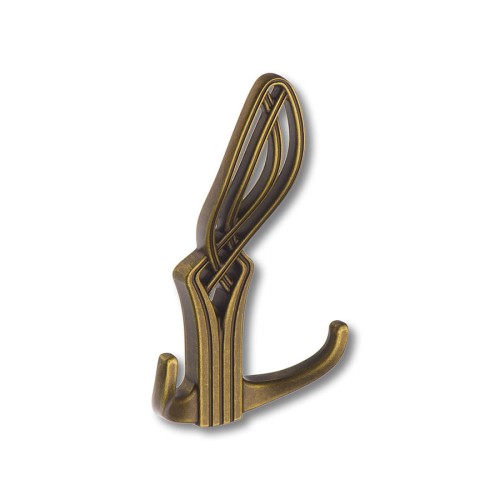 Крючок мебельный 748MP10 цвет старая бронза трехрожковый 136 мм Крючок мебельный 748MP10 цвет старая бронза трехрожковый 136 мм