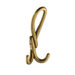 Крючок мебельный Dugum Hook Big-Antik цвет античная бронза трехрожковый 164 мм 