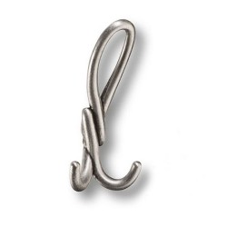 Крючок мебельный Dugum Hook Big-Silver цвет серебро трехрожковый 164 мм