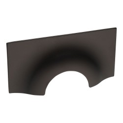 Ручка раковина 052964.BLA цвет черный длина 130 мм, крепление 64 мм 