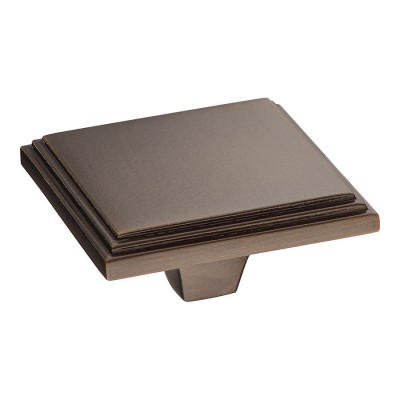 Ручка кнопка 072022-133-3 цвет состаренная бронза ширина 48 мм