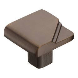 Ручка кнопка 0749-133 цвет состаренная бронза ширина 35 мм