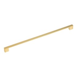 Ручка скоба 1039-416-Gold цвет глянцевое золото длина 447 мм крепление 416 мм Ручка скоба 1039-416-Gold цвет глянцевое золото длина 447 мм крепление 416 мм