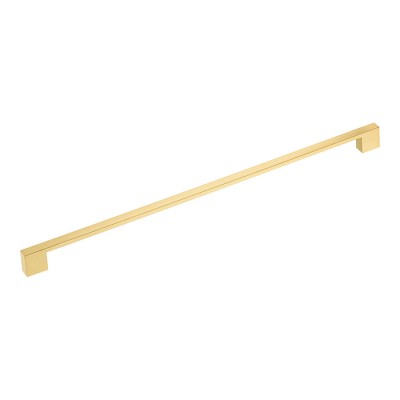 Ручка скоба 1040-416-Matt Gold цвет сатинированное золото длина 447 мм крепление 416 мм