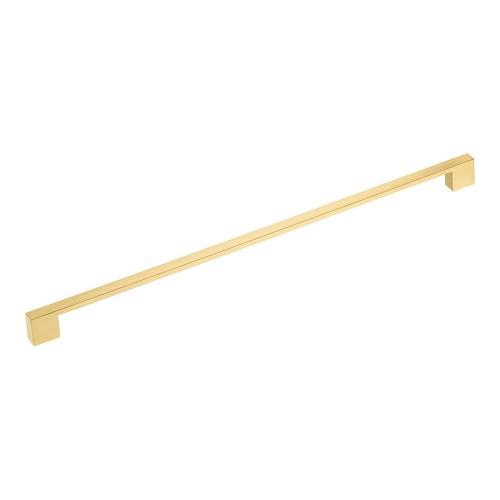 Ручка скоба 1040-416-Matt Gold цвет сатинированное золото длина 447 мм, крепление 416 мм 