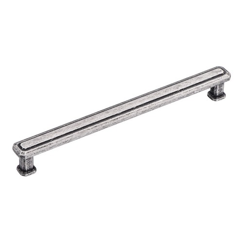 Ручка скоба 1101 192MP14 цвет античное серебро длина 211 мм, крепление 192 мм