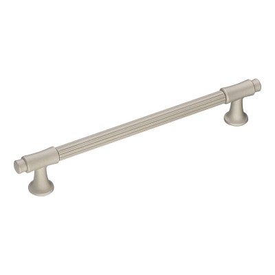 Ручка скоба 1117 192PC04 цвет матовый никель длина 238 мм, крепление 192 мм, крепление 192 мм