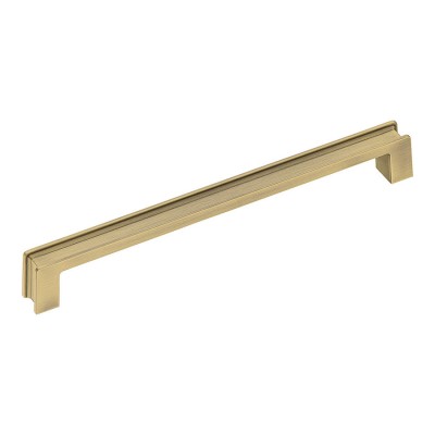 Ручка скоба 1140 192MP30 цвет состаренная латунь длина 208 мм, крепление 192 мм Ручка скоба 1140 192MP30 цвет состаренная латунь длина 208 мм, крепление 192 мм