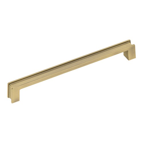 Ручка скоба 1140 192MP30 цвет состаренная латунь длина 208 мм, крепление 192 мм 