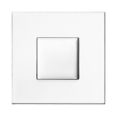 Ручка модерн кнопка 15.383.55.07 глянцевый хром, стекло ширина 55 мм Ручка модерн кнопка 15.383.55.07 глянцевый хром, стекло ширина 55 мм