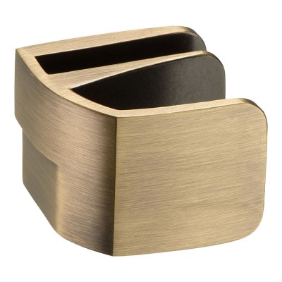 Ручки для стеклянной двери SQUARE 17.40.084-0 цвет бронза длина 34 мм, комплект 2 штуки