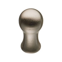 Ручка кнопка круглая 1930 0012 NB цвет никель диаметр 12 мм  