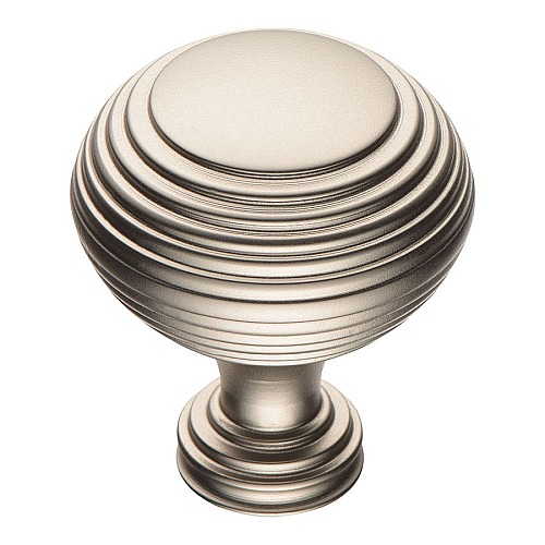 Ручка кнопка круглая 1937 0032 PNM цвет полированный никель диаметр 32 мм