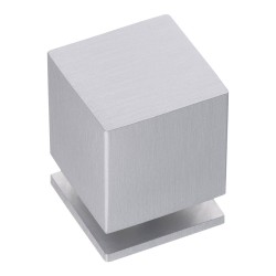 Ручка модерн кнопка куб 1954 0025 CBM цвет полированный хром ширина 25 мм Ручка модерн кнопка куб 1954 0025 CBM цвет полированный хром ширина 25 мм