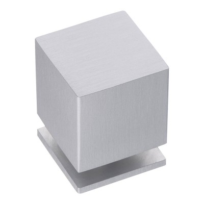 Ручка модерн кнопка куб 1954 0025 CBM цвет полированный хром ширина 25 мм Ручка модерн кнопка куб 1954 0025 CBM цвет полированный хром ширина 25 мм