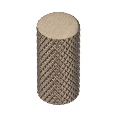 Ручка модерн кнопка 1990 0012 NB цвет матовый никель диаметр 12 мм  