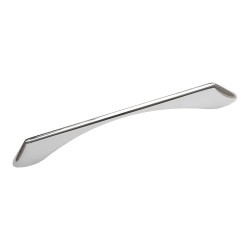 Ручка скоба 242192MP02 цвет глянцевый хром длина 229 мм, крепление 192 мм