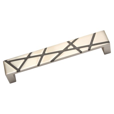 Ручка скоба 243192MP08PL16 цвет сатинированный никель длина 202 мм, крепление 192 мм